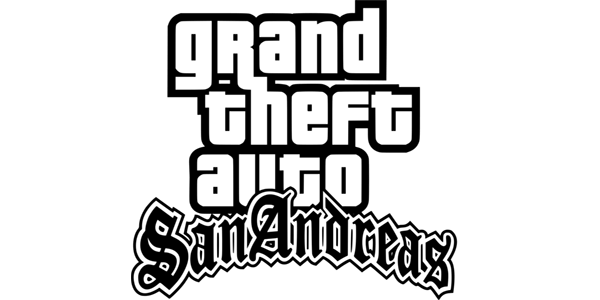 Grand Theft Auto: San Andreas logo for Xbox 360